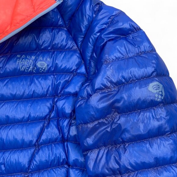 Mountain Hardware Shield 800 Down Lightweight Puffer Hooded Jacket Women's Small - Picture 5 of 13